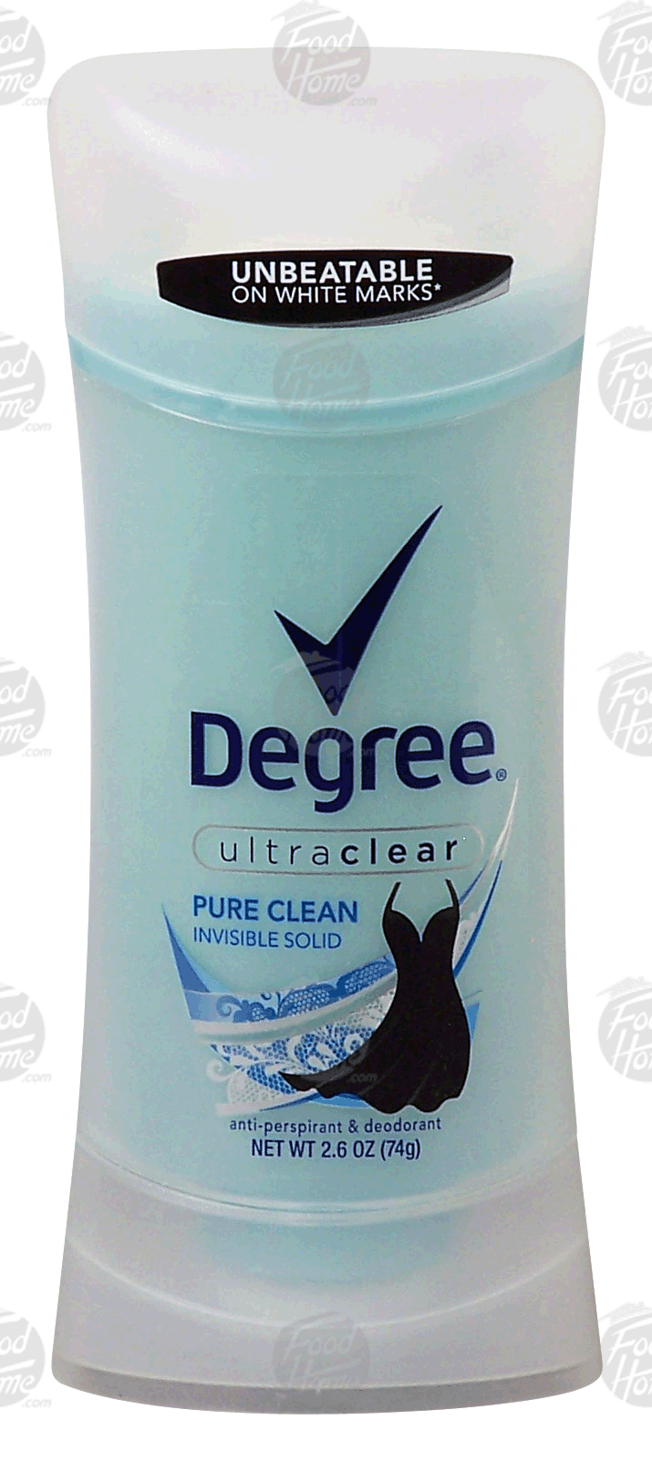 Degree ultra clear pure clean invisible solid, anti-perspirant & deodorant Full-Size Picture